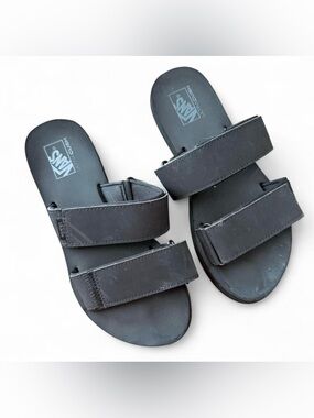 Vans Black Double Banded Slide Sandals